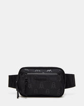 LIND Black/Black Women's Adjustable Belt Handbag | Steve Madden
