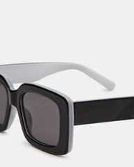 ASHLIN SUNGLASSES BLACK/WHITE
