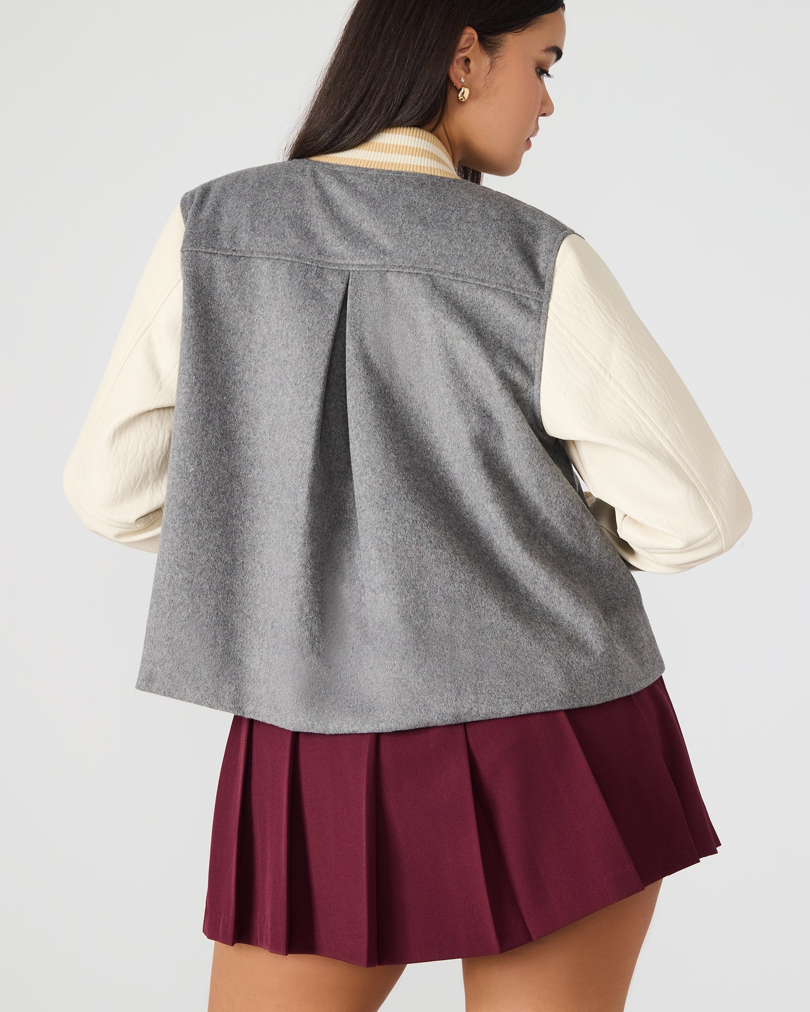 ROONEY JACKET HEATHER GREY