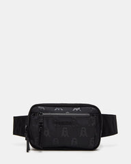 LIND Black/Black Women's Adjustable Belt Handbag | Steve Madden