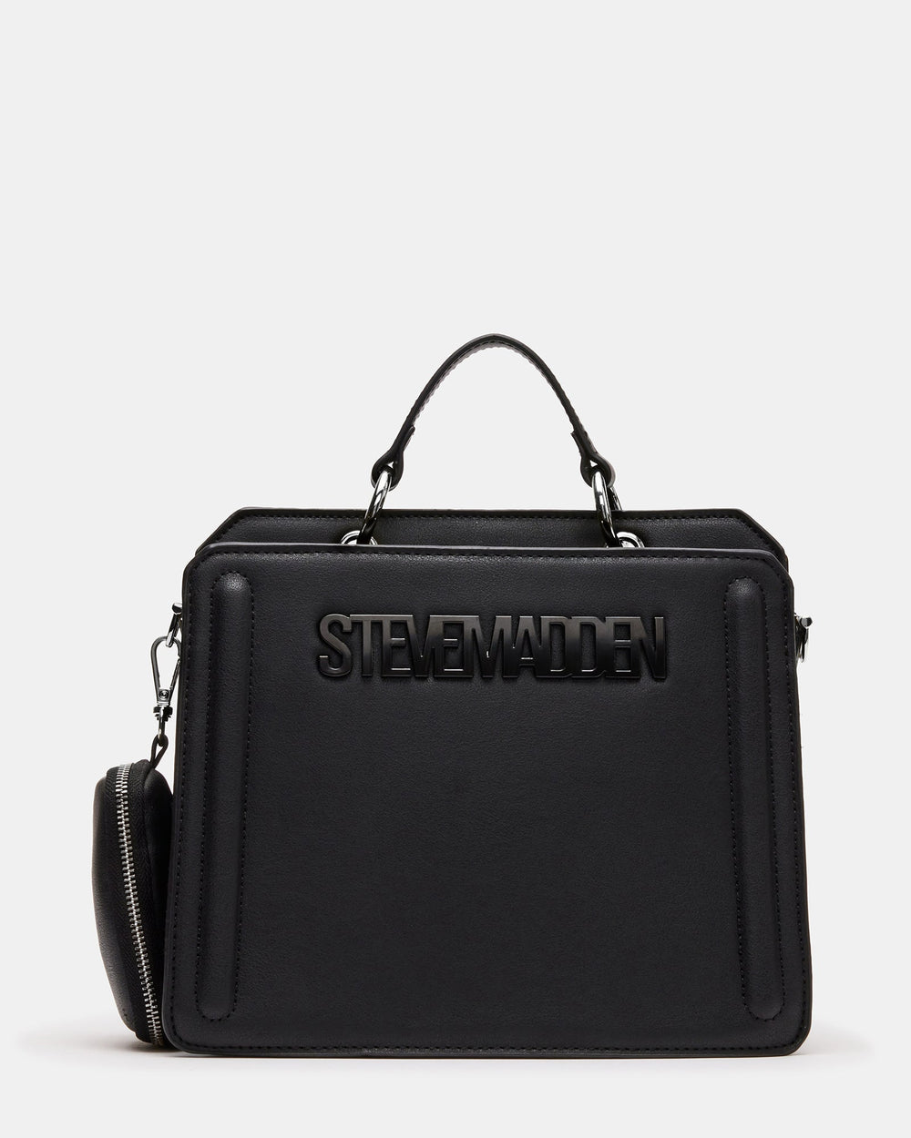 EVELYN Bag Black | Women's Top Handle Crossbody Bag | Steve Madden