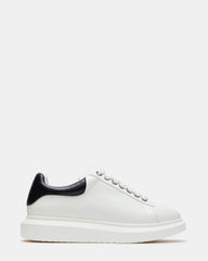 FROSTED White Multi Men's Low-Top Lace-Up Sneaker | Steve Madden