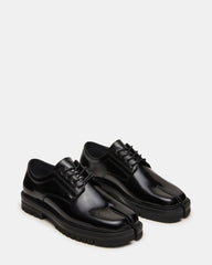 JAXEL Black Box Tabi Split-Toe Lace-Up Lug Men's Dress Shoe | Steve Madden